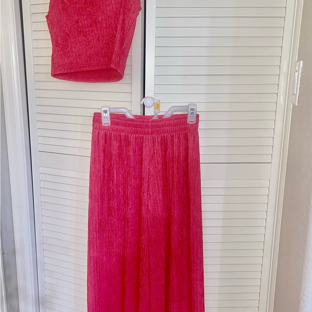 Love Poem by Block Hot Pink 2 piece set